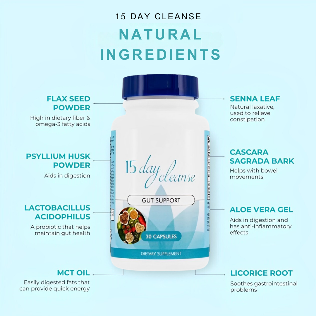 15 Day Gut Cleanse - Gut Detox