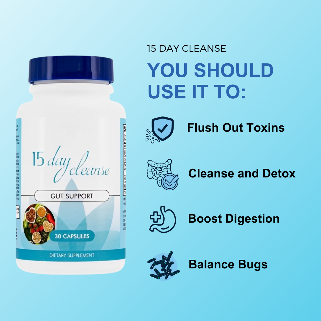 15 Day Gut Cleanse - Gut Support 