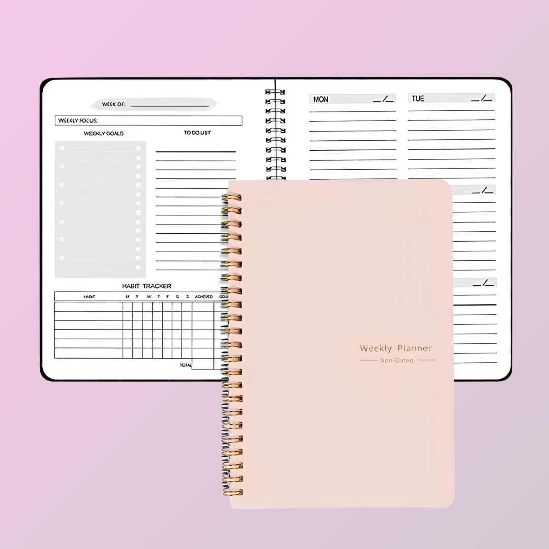 Weekly health planner