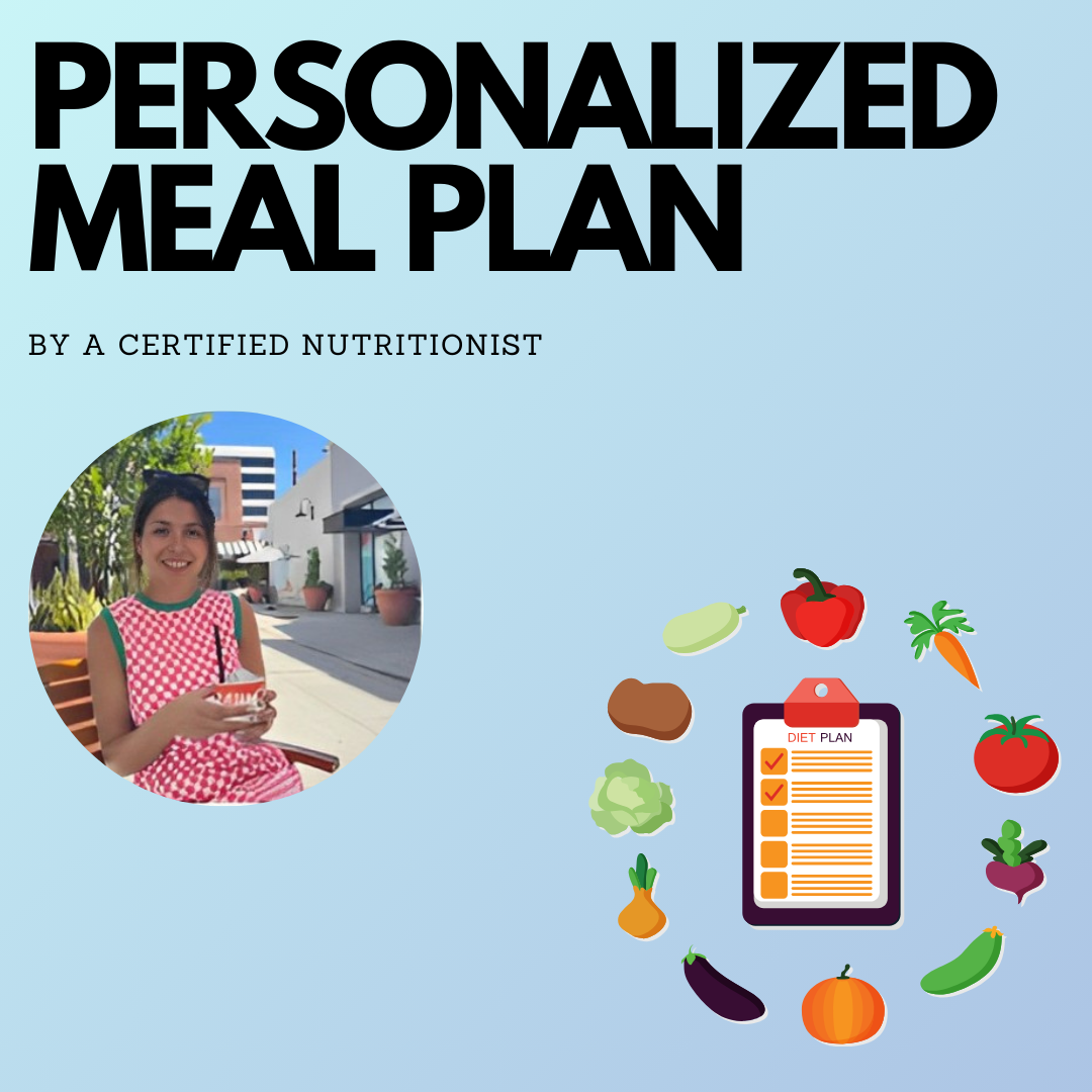 Personalized Meal Plan by Certified Nutritionist