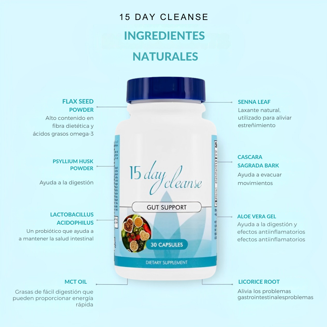 15 Day Gut Cleanse - Max Detox